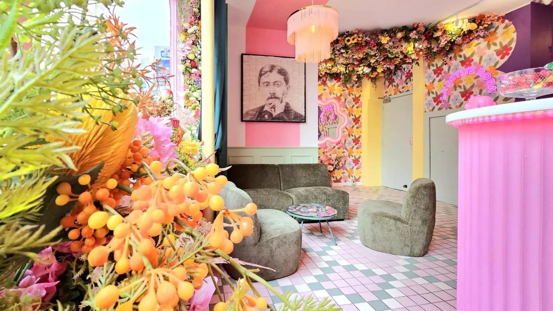 Hotel La Petite Rosa location